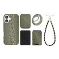 Olive Leopard iPhone Bundle Set