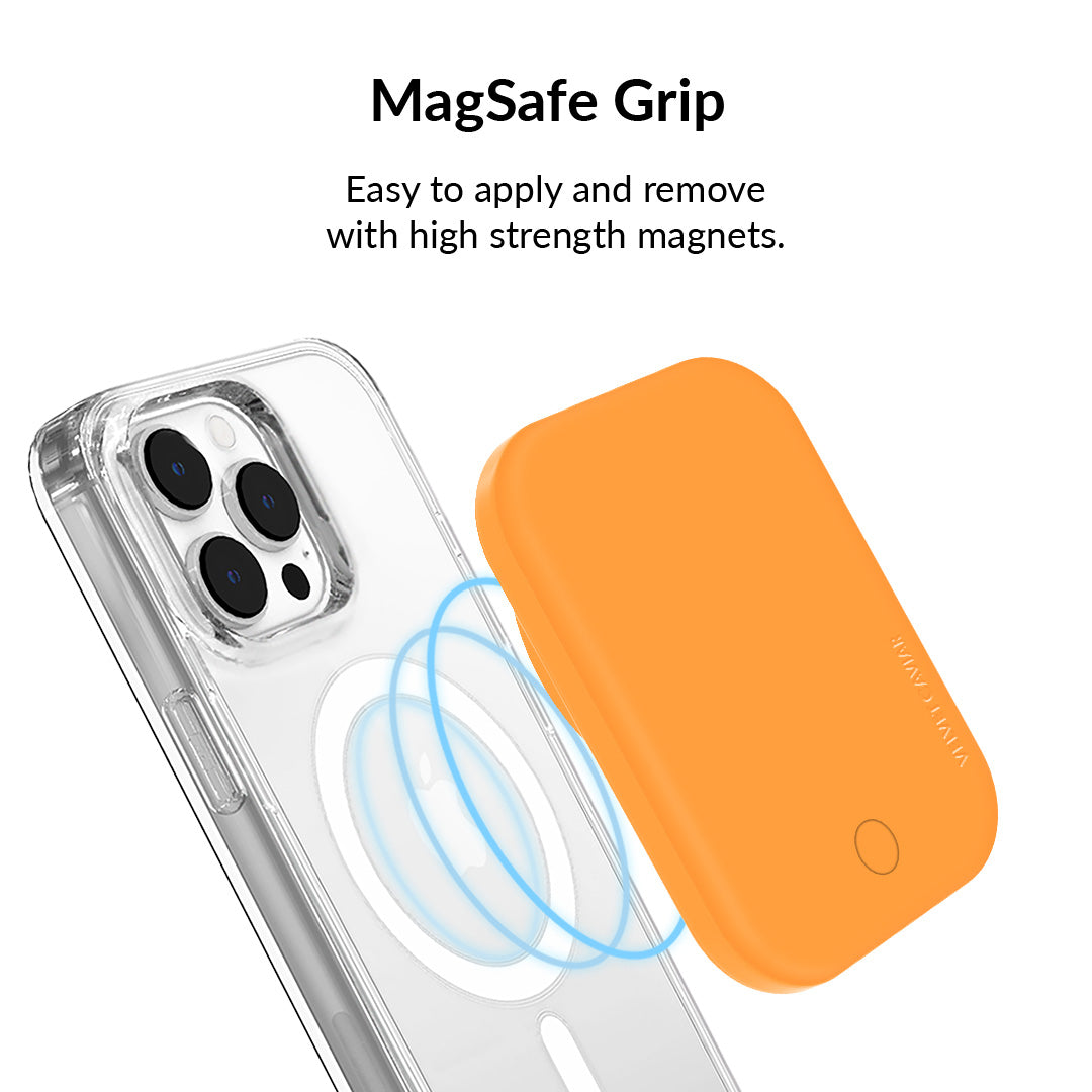 Orange Portable MagSafe Charger Power Pack