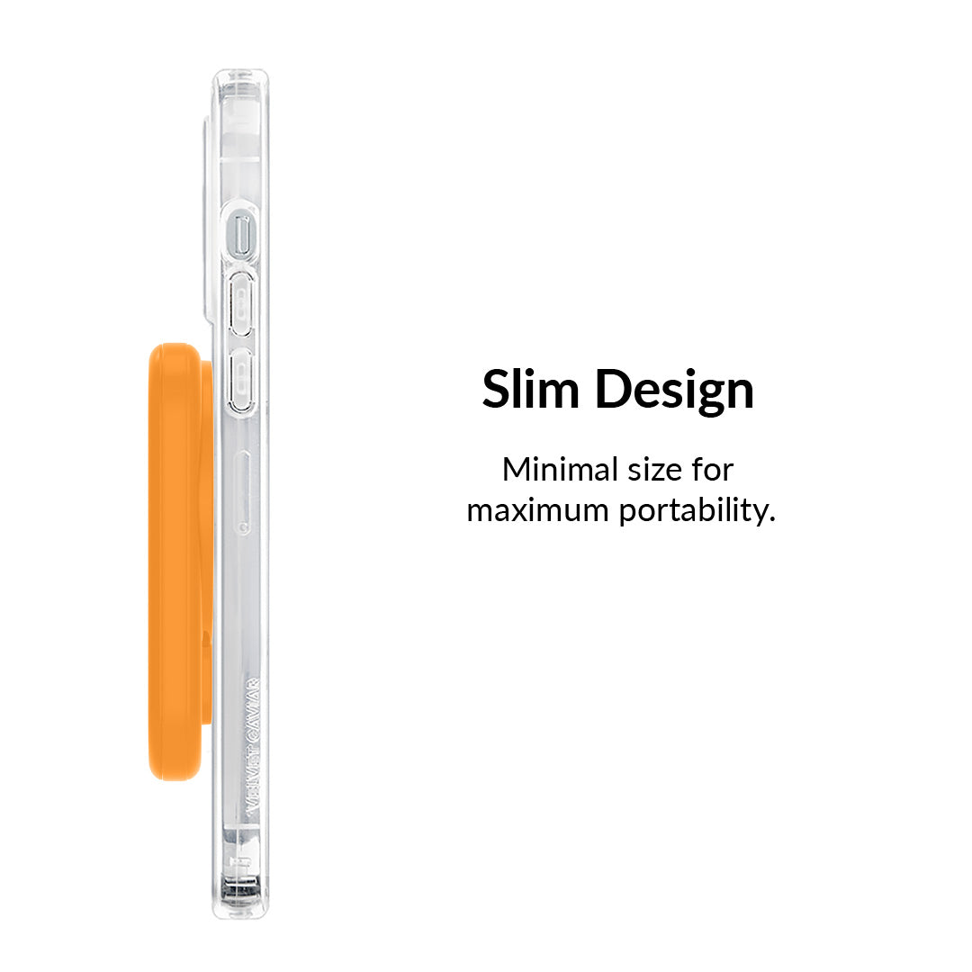 Orange Portable MagSafe Charger Power Pack