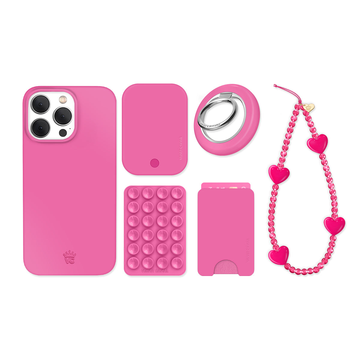 Orchid Pink iPhone Bundle Set