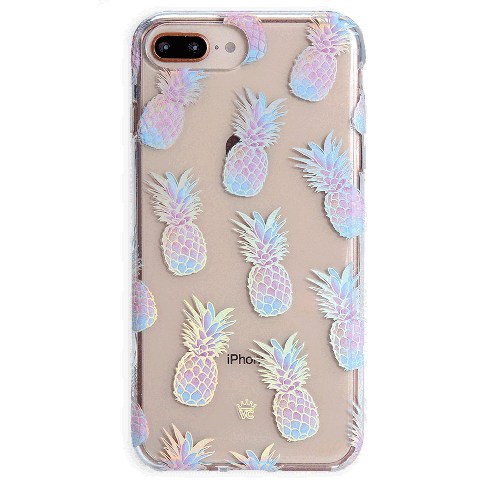 Pineapple Holo iPhone Case