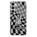 Playboy Checkmate Clear Samsung Case