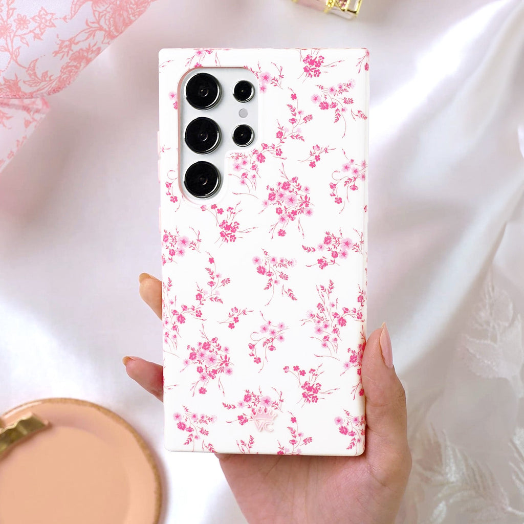 French Rose Floral Samsung Case