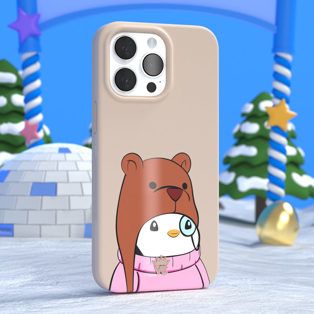 Pudgy Penguins Huddle Up iPhone Case