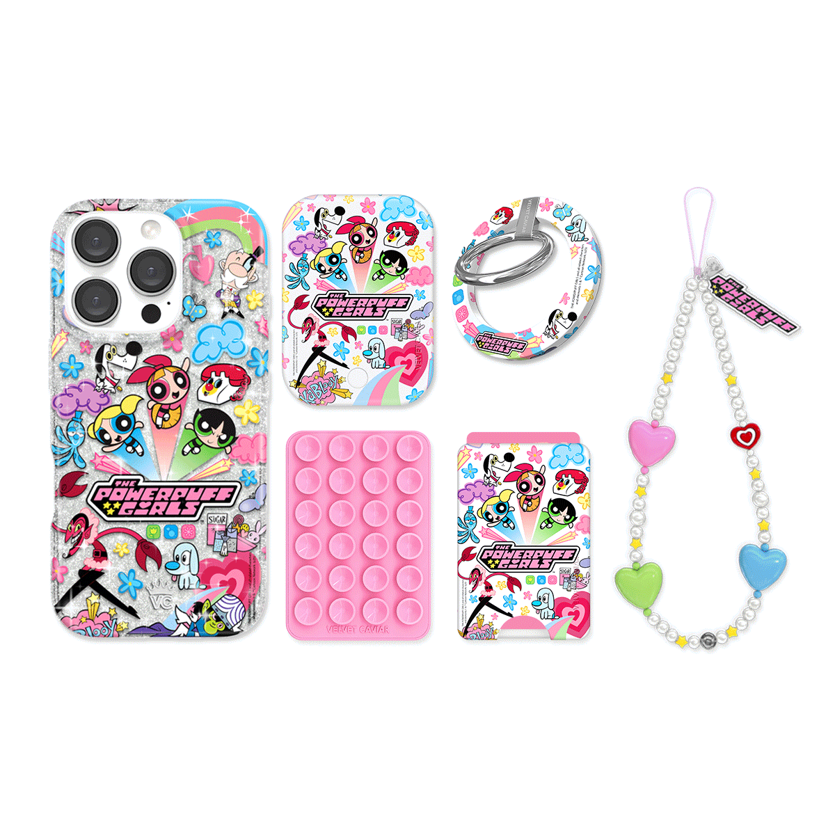 The Powerpuff Girls Girl Power iPhone Bundle Set