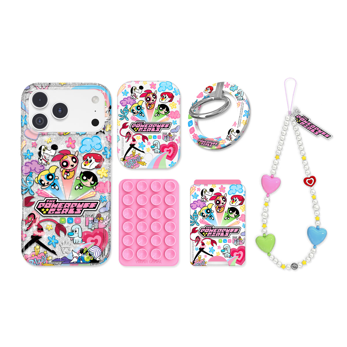 The Powerpuff Girls Girl Power iPhone Bundle Set