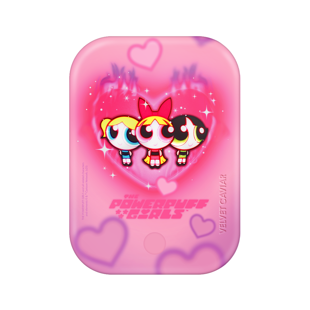 The Powerpuff Girls Airbrush Hearts Portable MagSafe Charger Power Pack