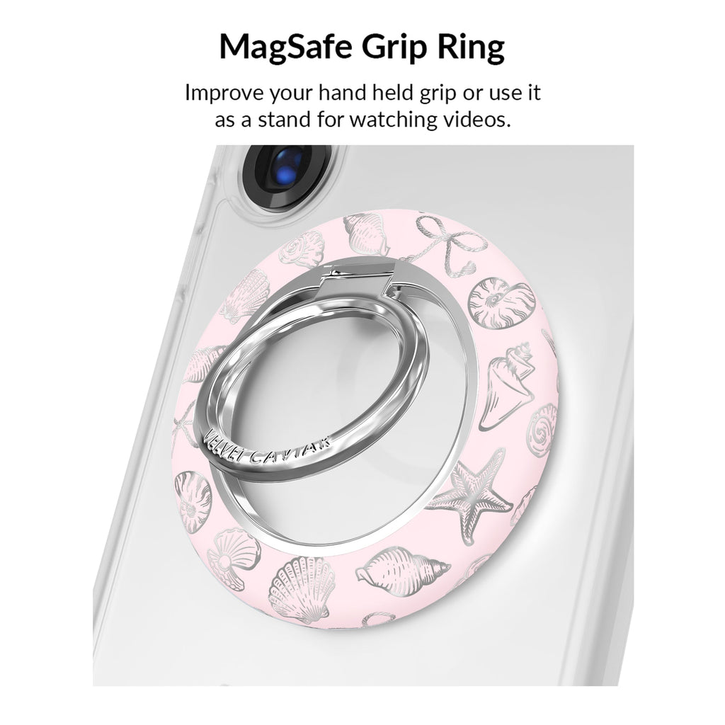 Pink Coastal Seashells Samsung Bundle Set