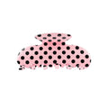 Princess Pink Polkadot Hair Clip