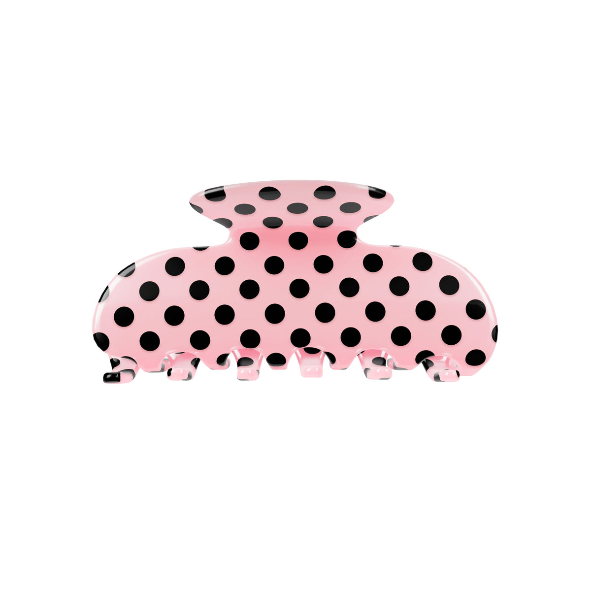 Crystal & Polkadot Hair Clip Bundle