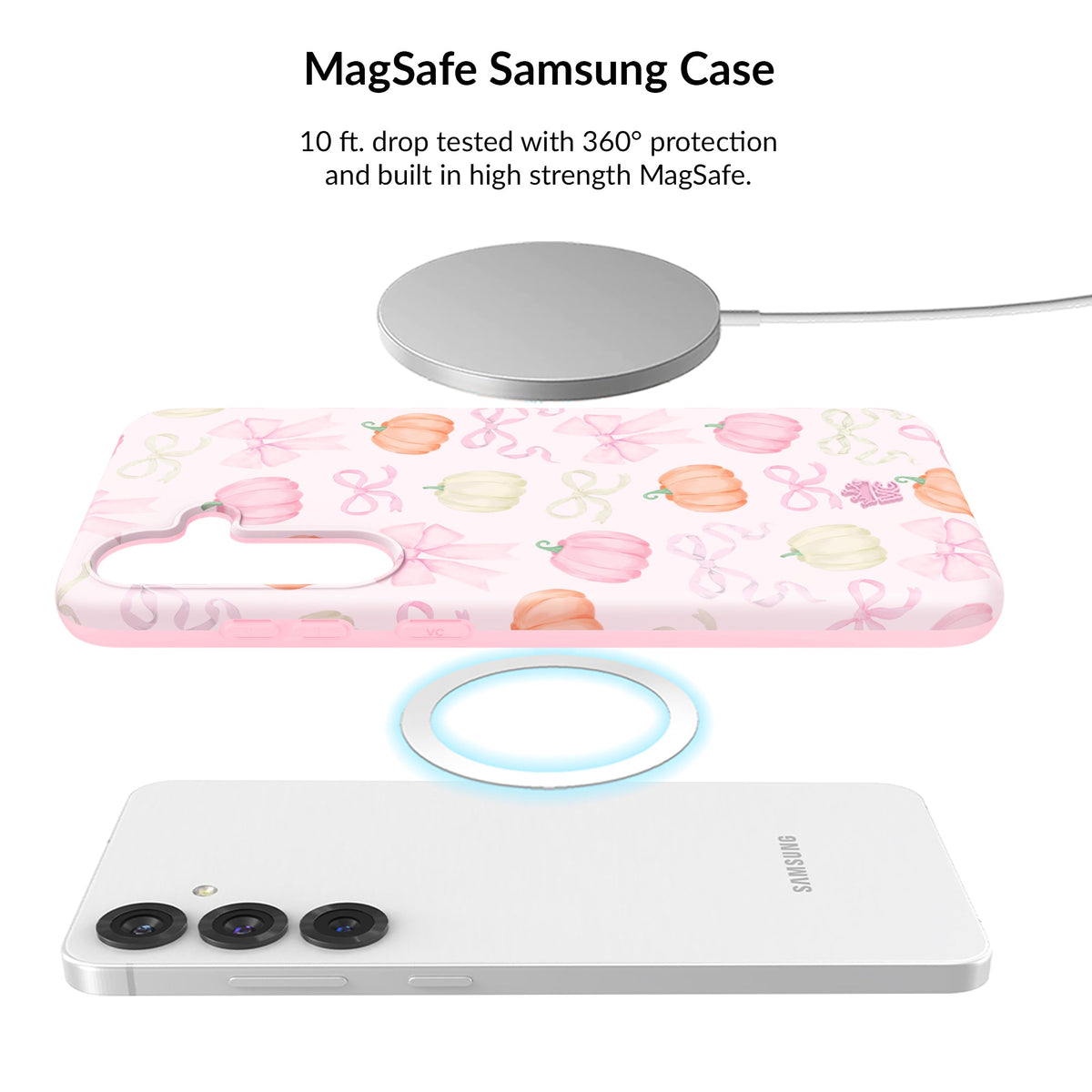 Pink Pumpkin Princess Samsung Bundle Set
