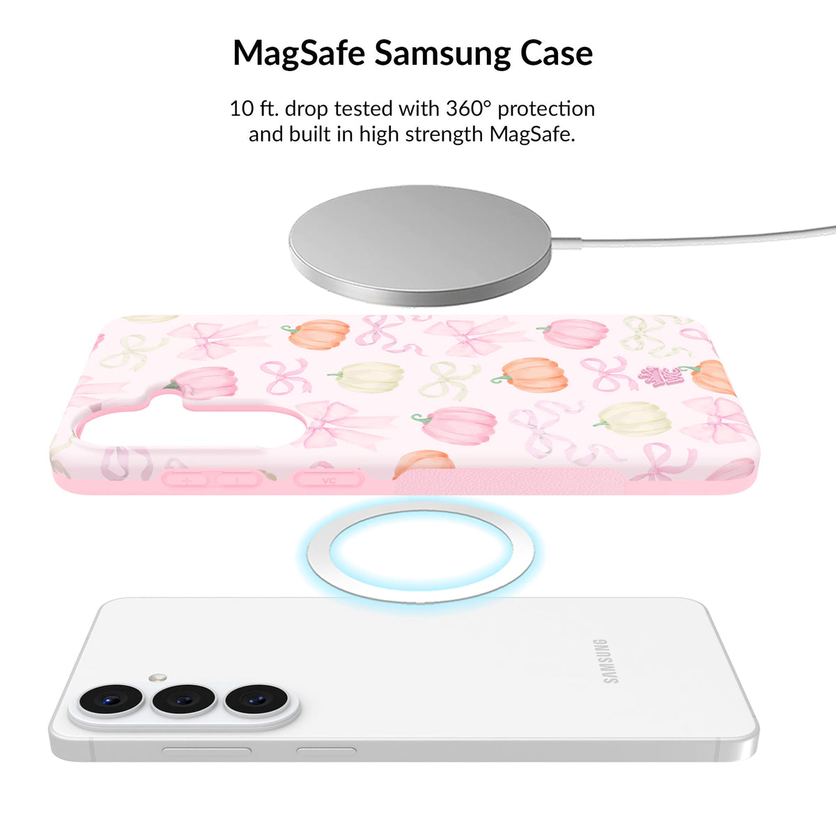 Pink Pumpkin Princess Samsung Bundle Set