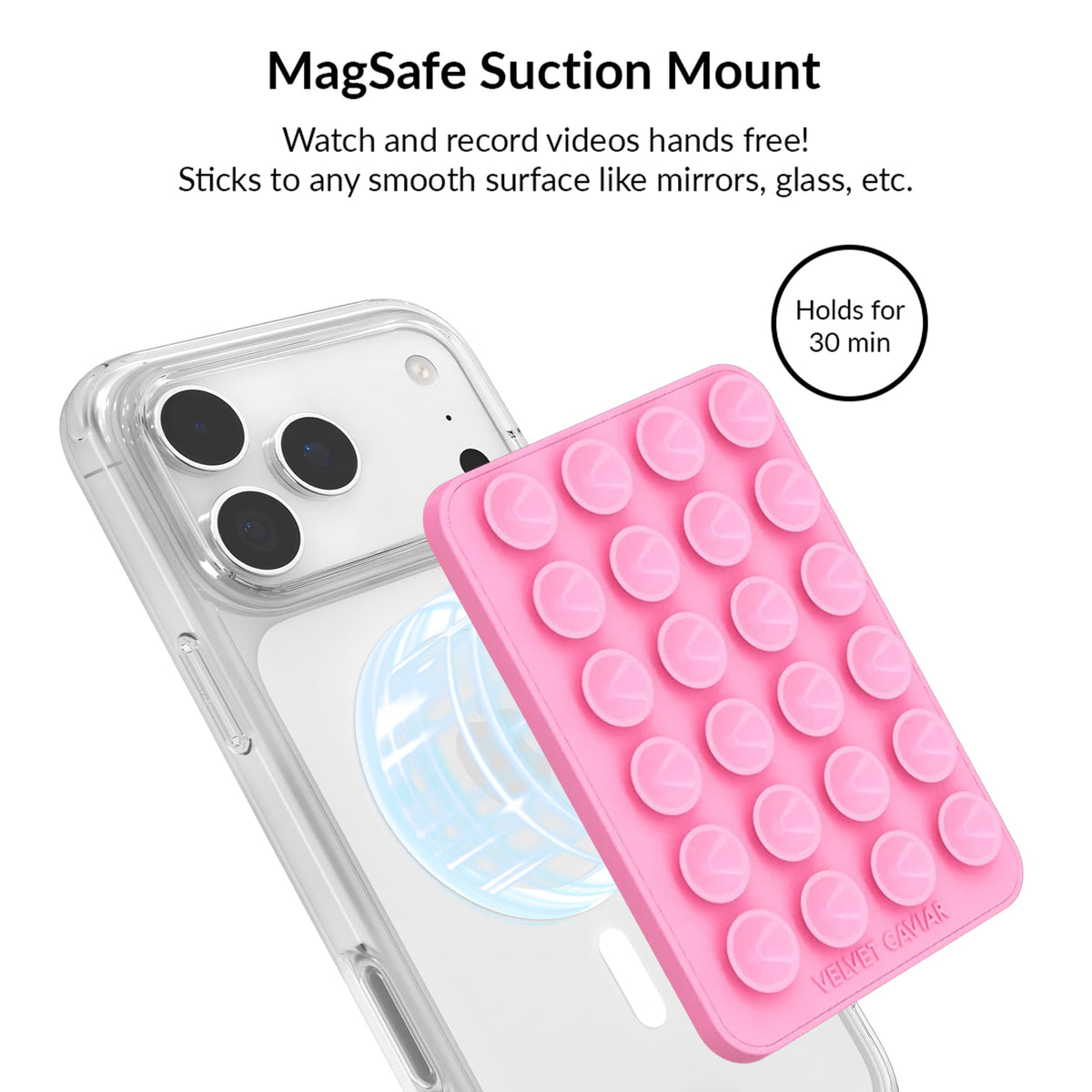 Pink Stardust Glitter iPhone Bundle Set