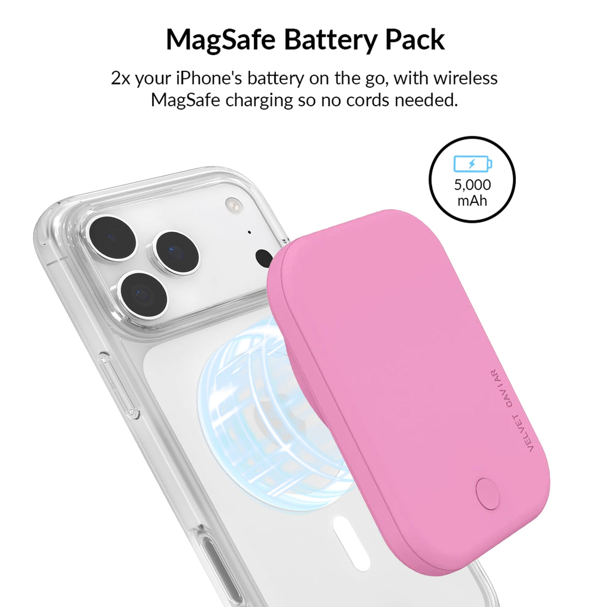 Pink Stardust Glitter iPhone Bundle Set
