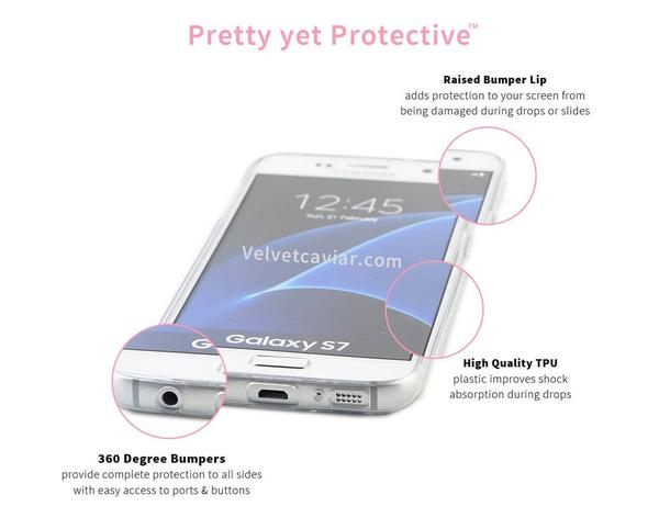 Blue Opal Samsung Galaxy Case