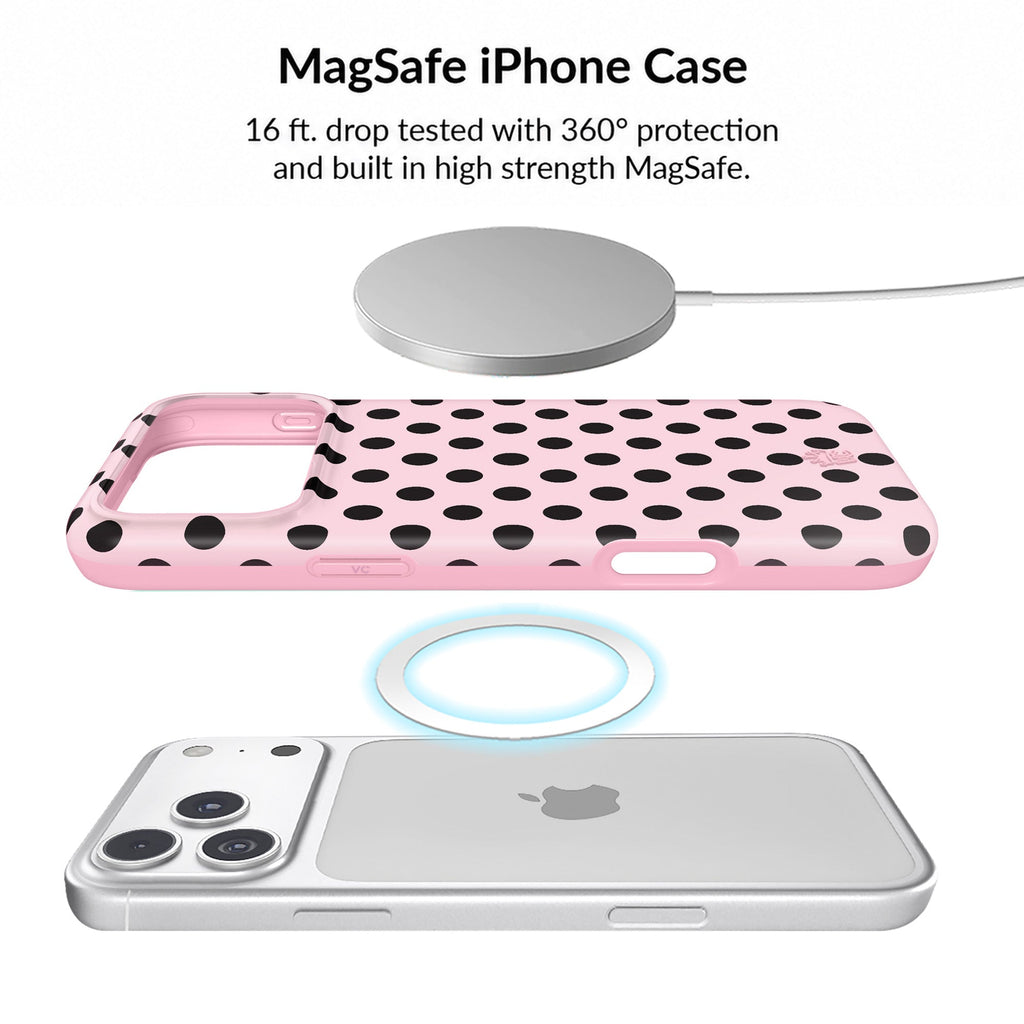 Princess Pink Polka Dot iPhone Bundle Set