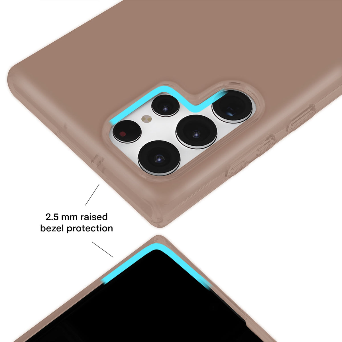 Cashmere Taupe Jelly Samsung Case