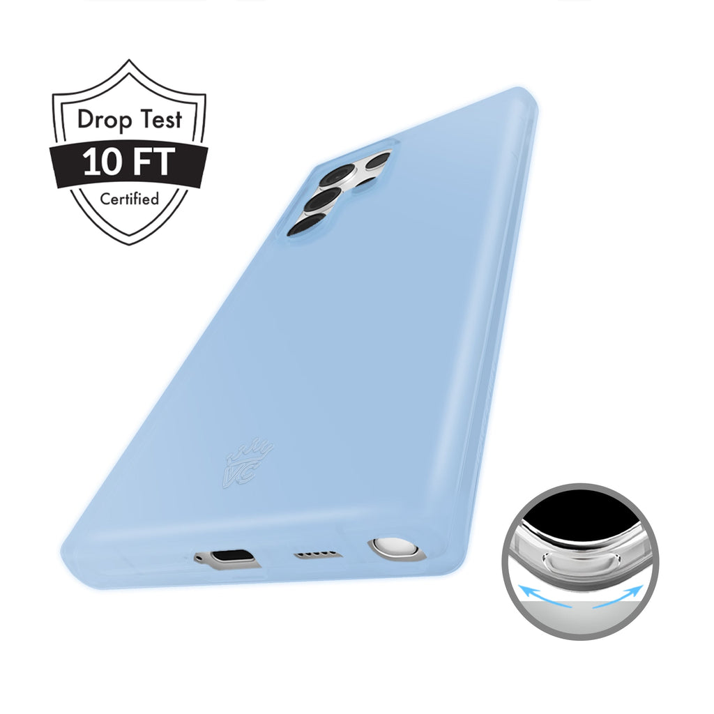 Glacier Blue Jelly Samsung Case