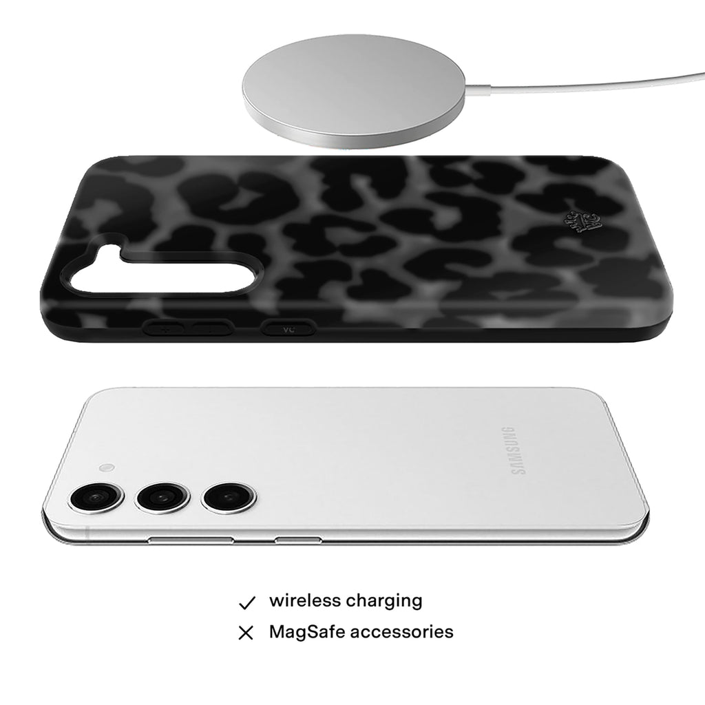 It Girl Black Leopard Samsung Case