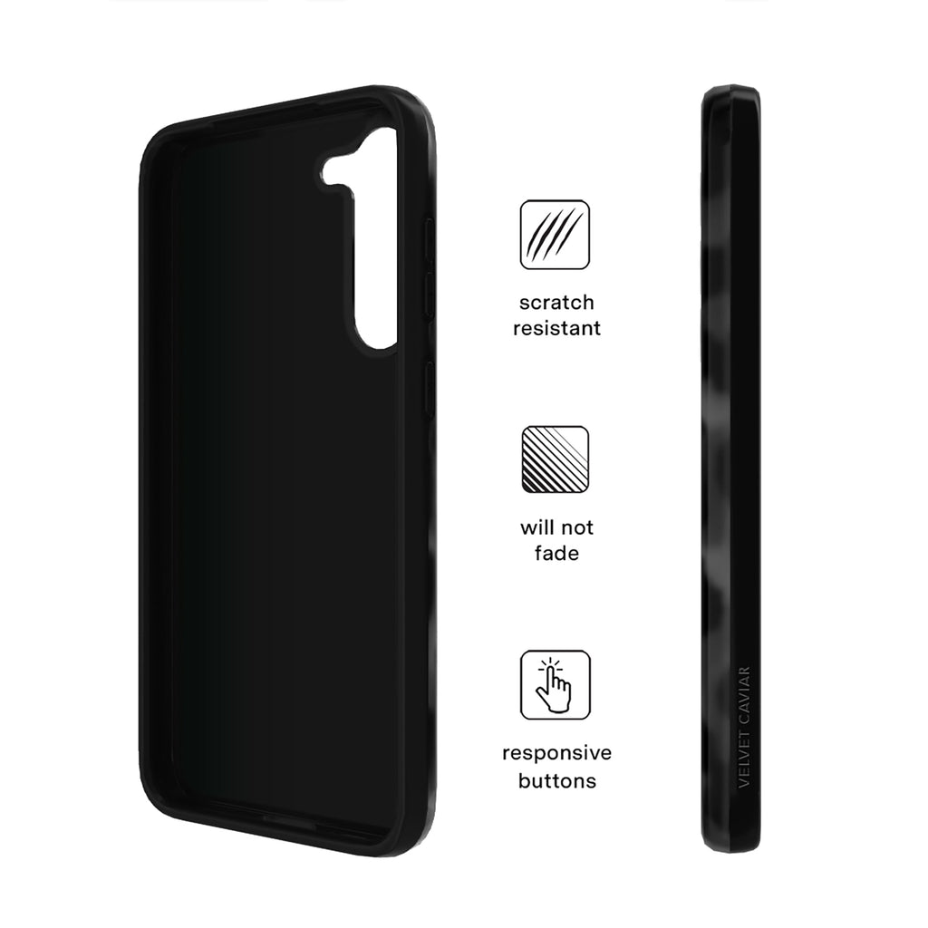 It Girl Black Leopard Samsung Case