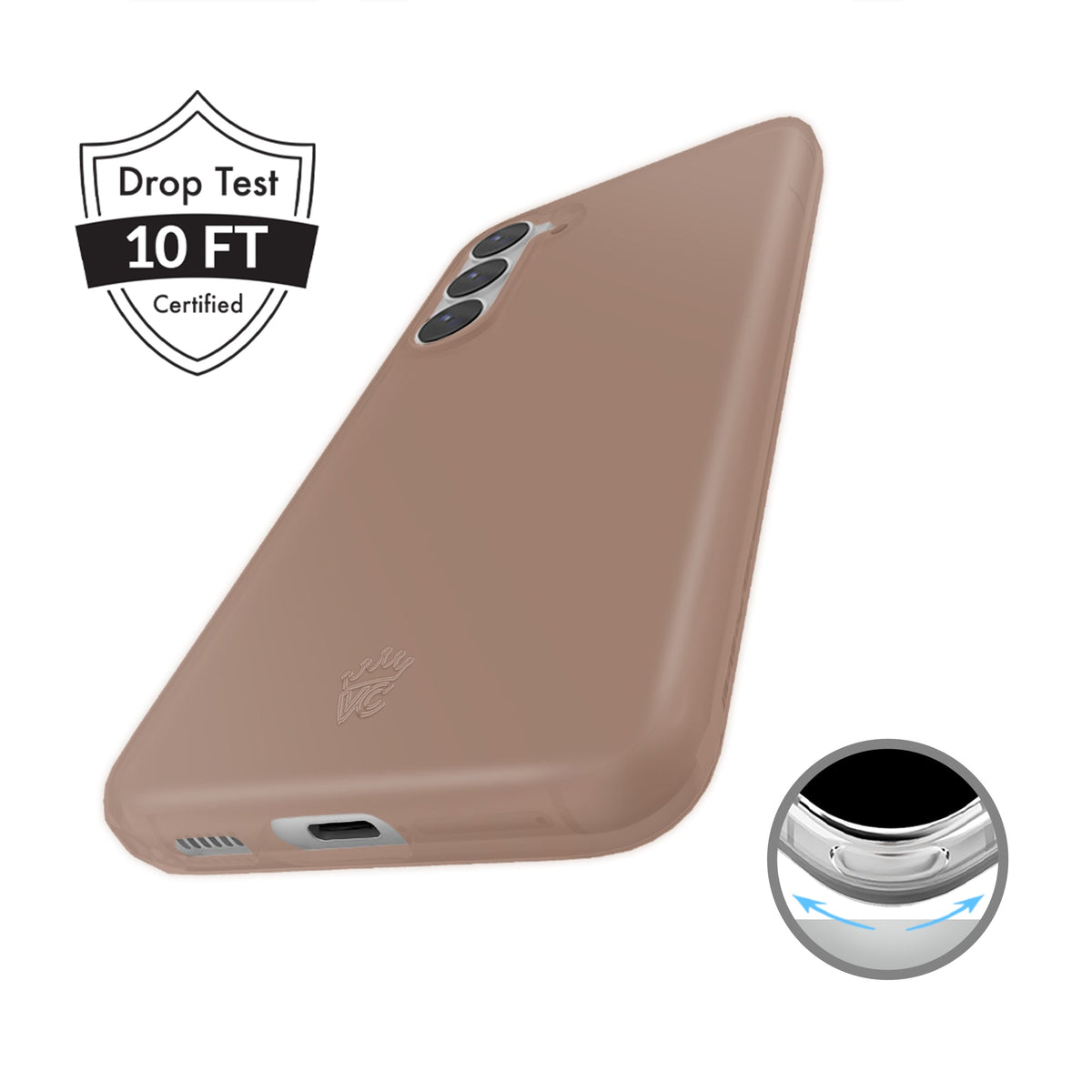 Cashmere Taupe Jelly Samsung Case