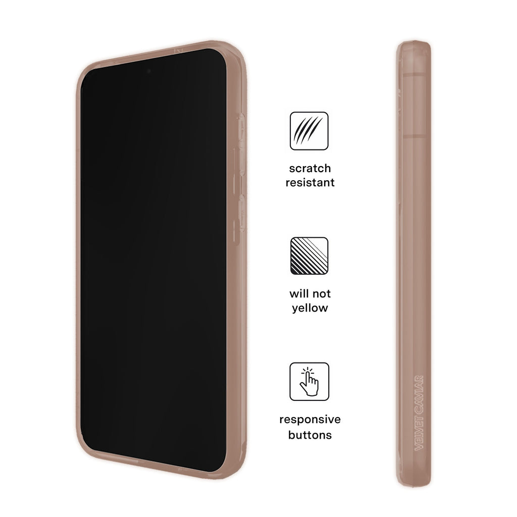 Cashmere Taupe Jelly Samsung Case