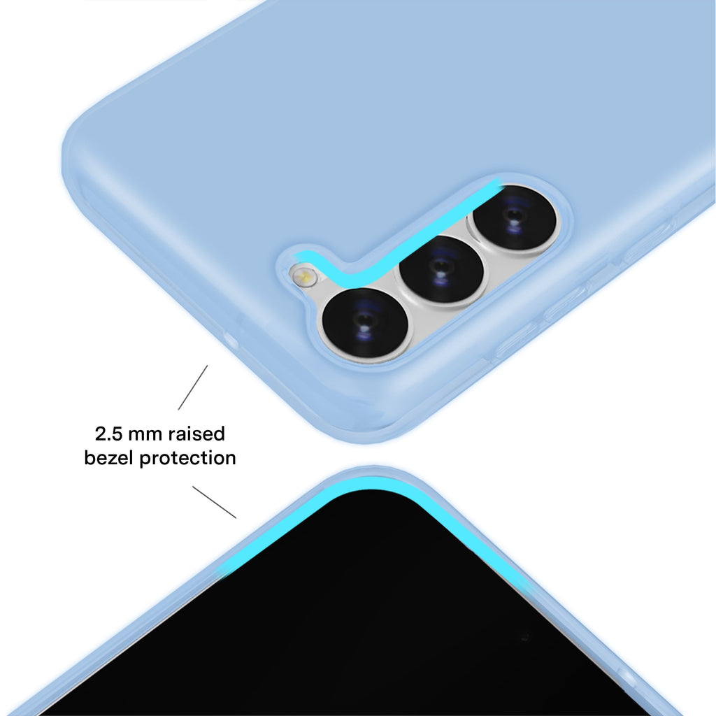 Glacier Blue Jelly Samsung Case