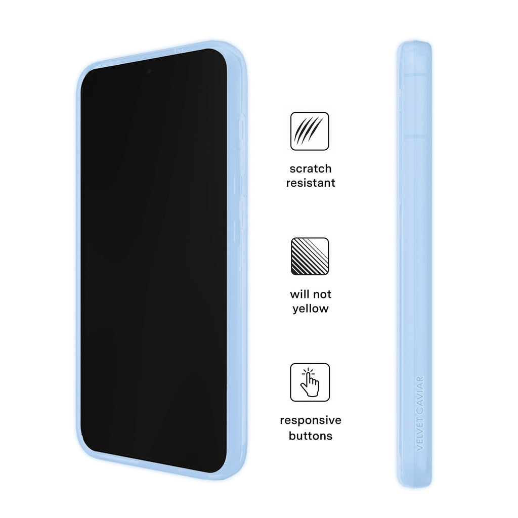 Glacier Blue Jelly Samsung Case