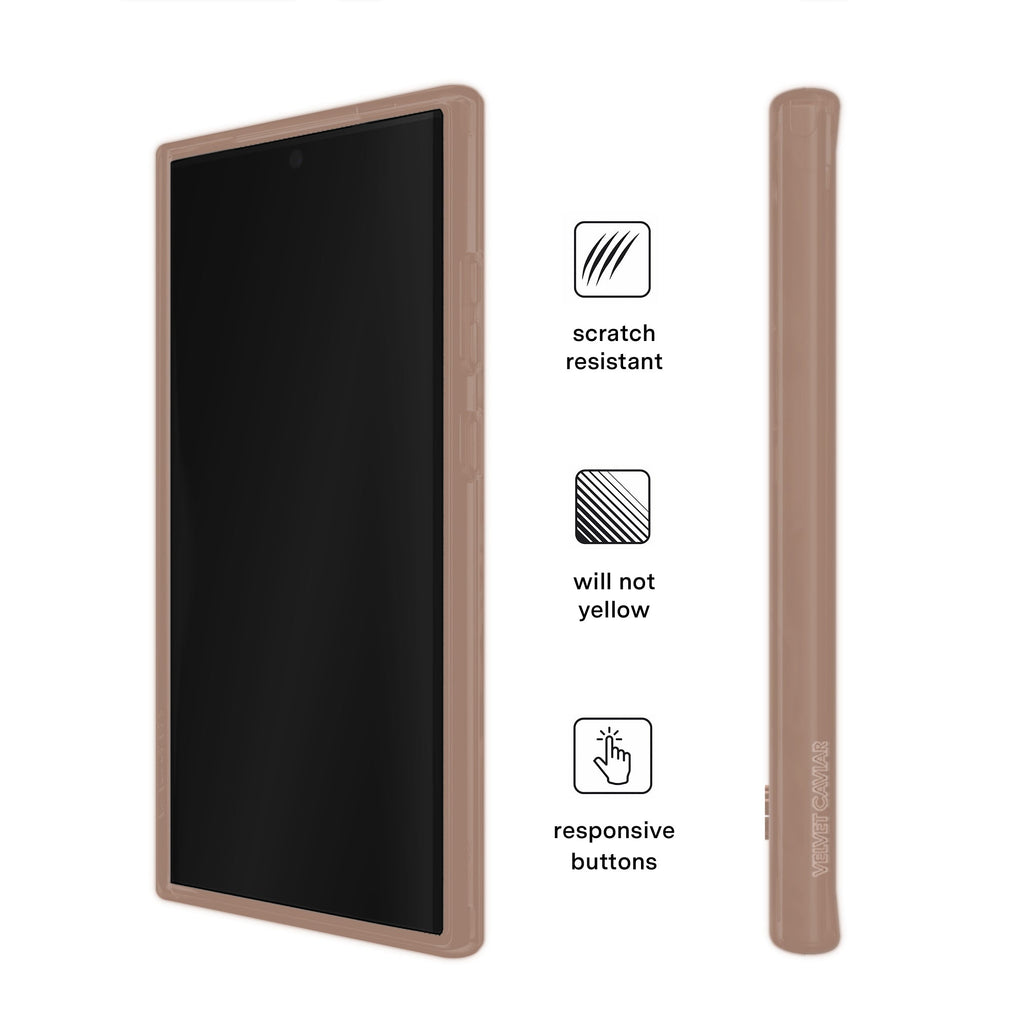 Cashmere Taupe Jelly Samsung Case