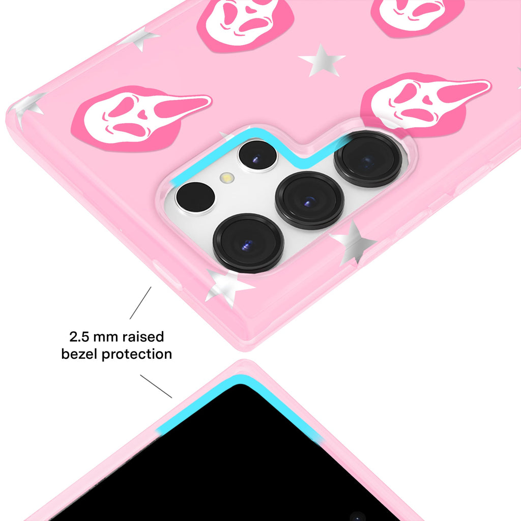 Ghost Face Call Me Pink Samsung Case