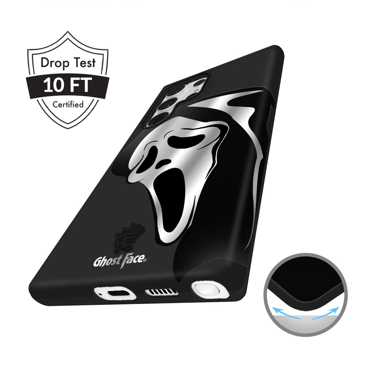 Ghost Face Killer Chrome Samsung Case