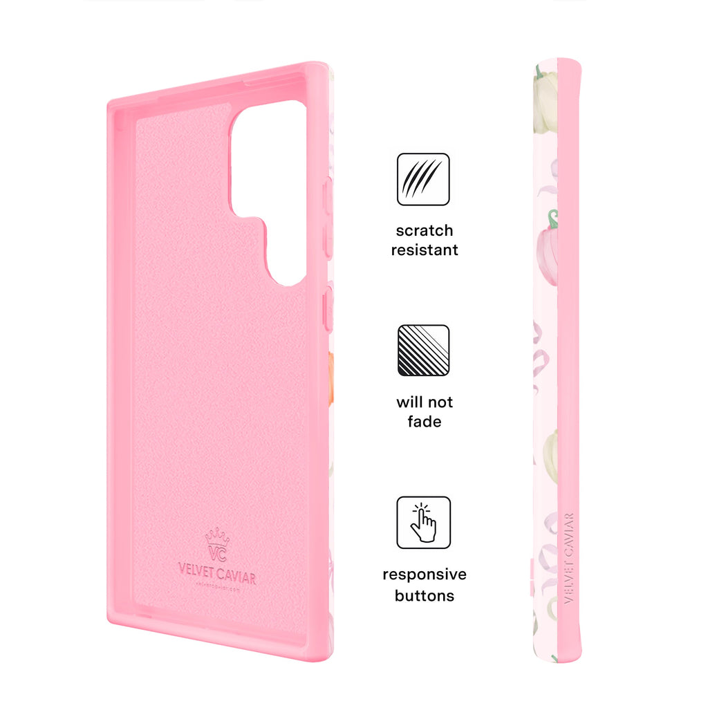 Pink Pumpkin Princess Samsung Case