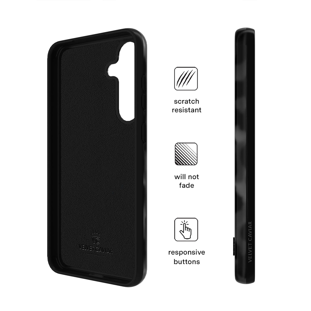 It Girl Black Leopard Samsung Case