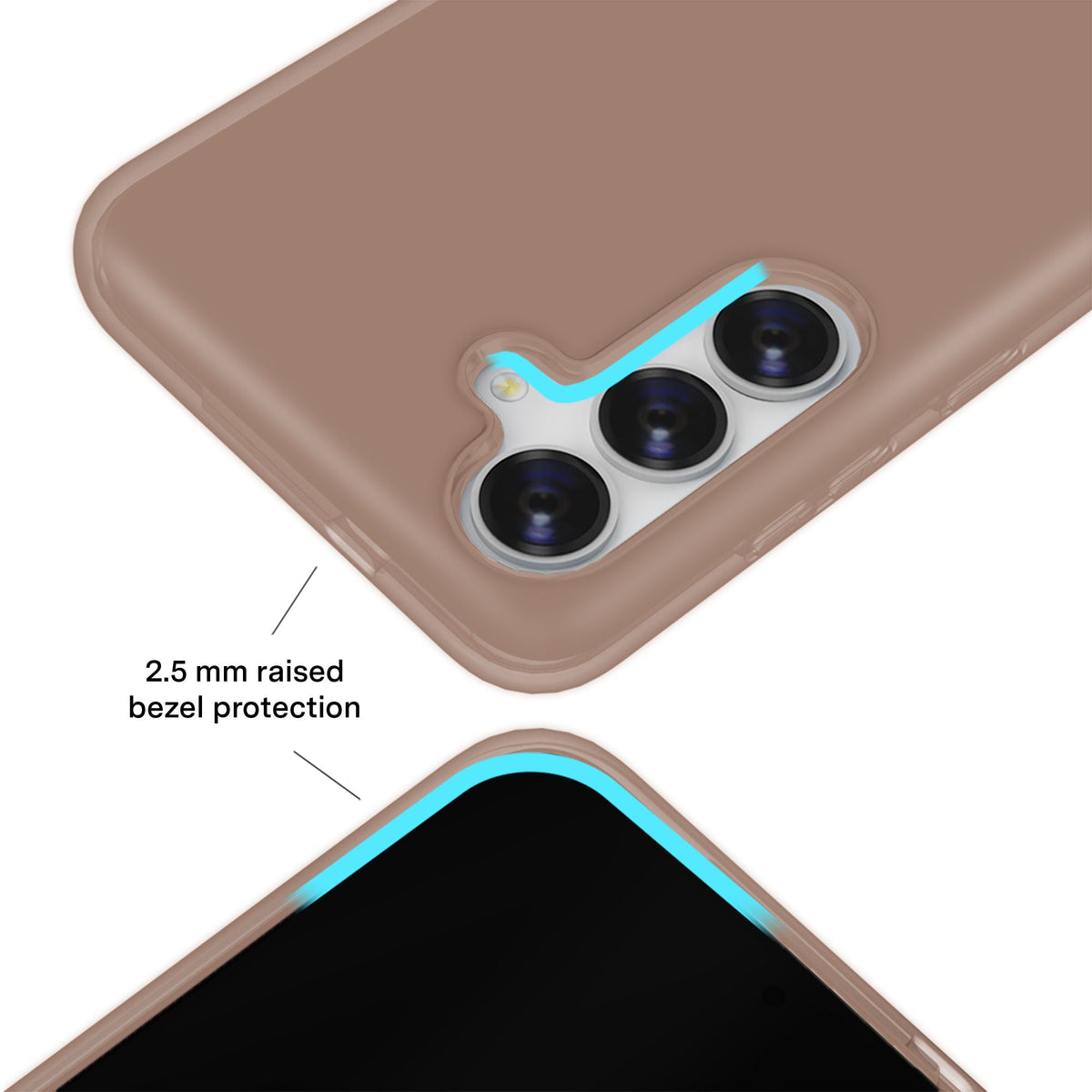 Cashmere Taupe Jelly Samsung Case
