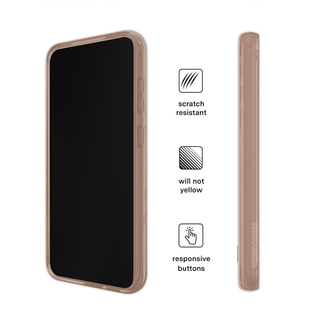 Cashmere Taupe Jelly Samsung Case