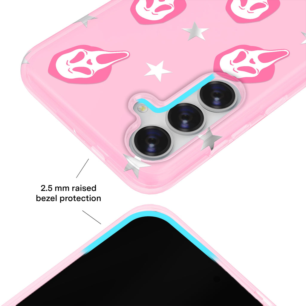 Ghost Face Call Me Pink Samsung Case