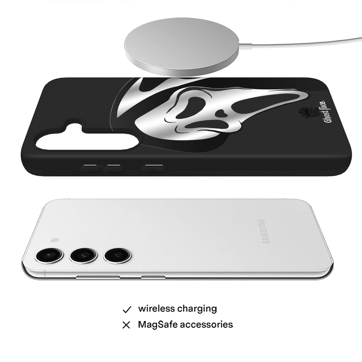 Ghost Face Killer Chrome Samsung Case