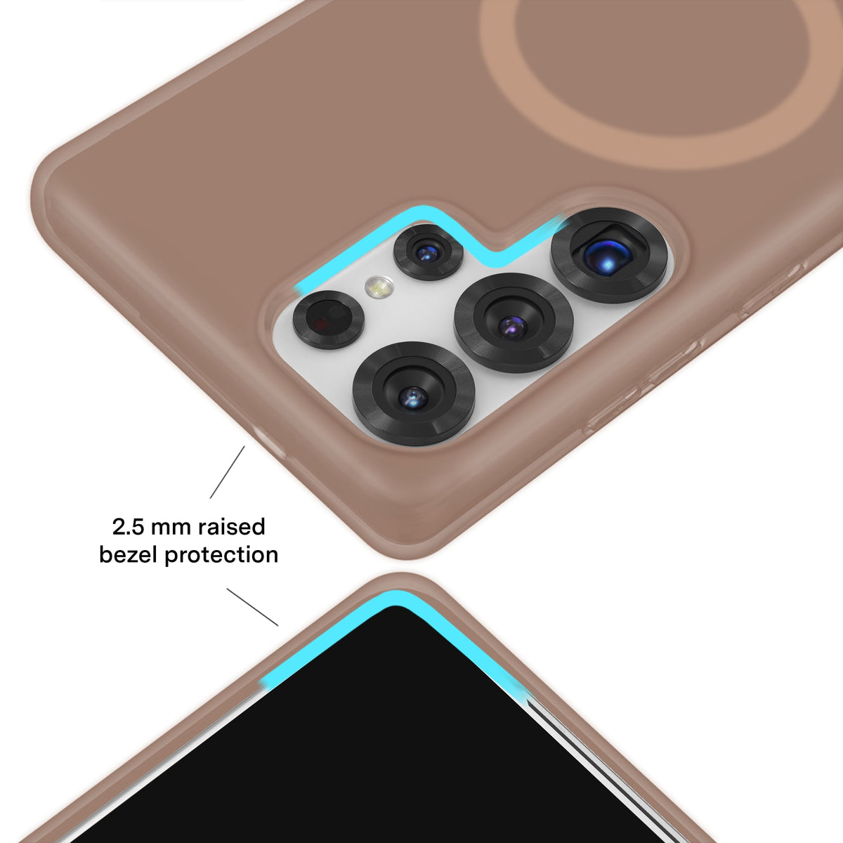 Cashmere Taupe Jelly Samsung Case