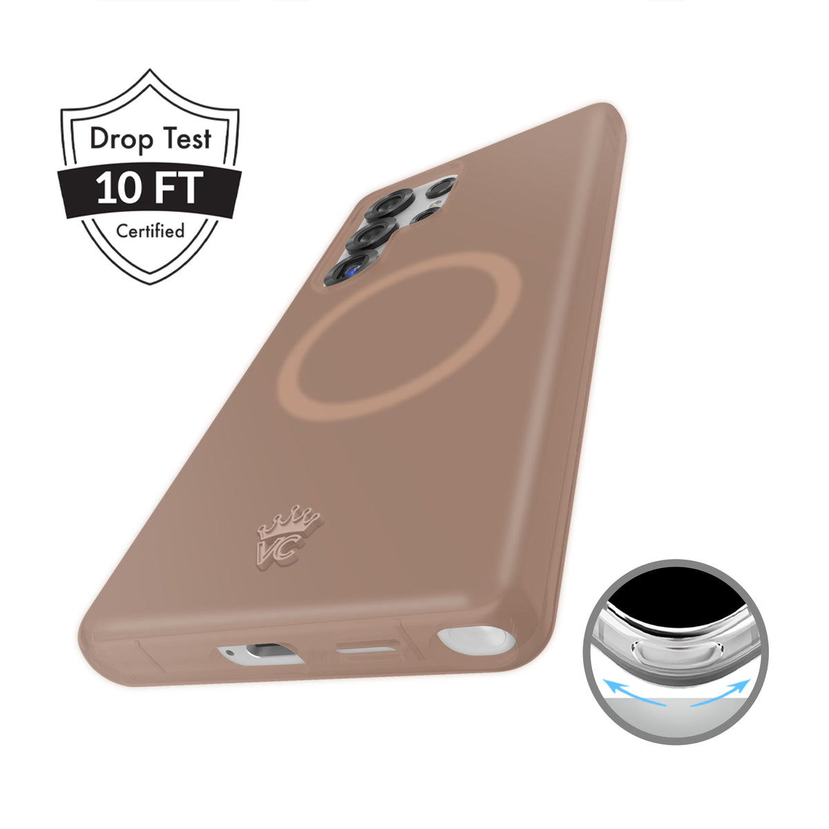Cashmere Taupe Jelly Samsung Case