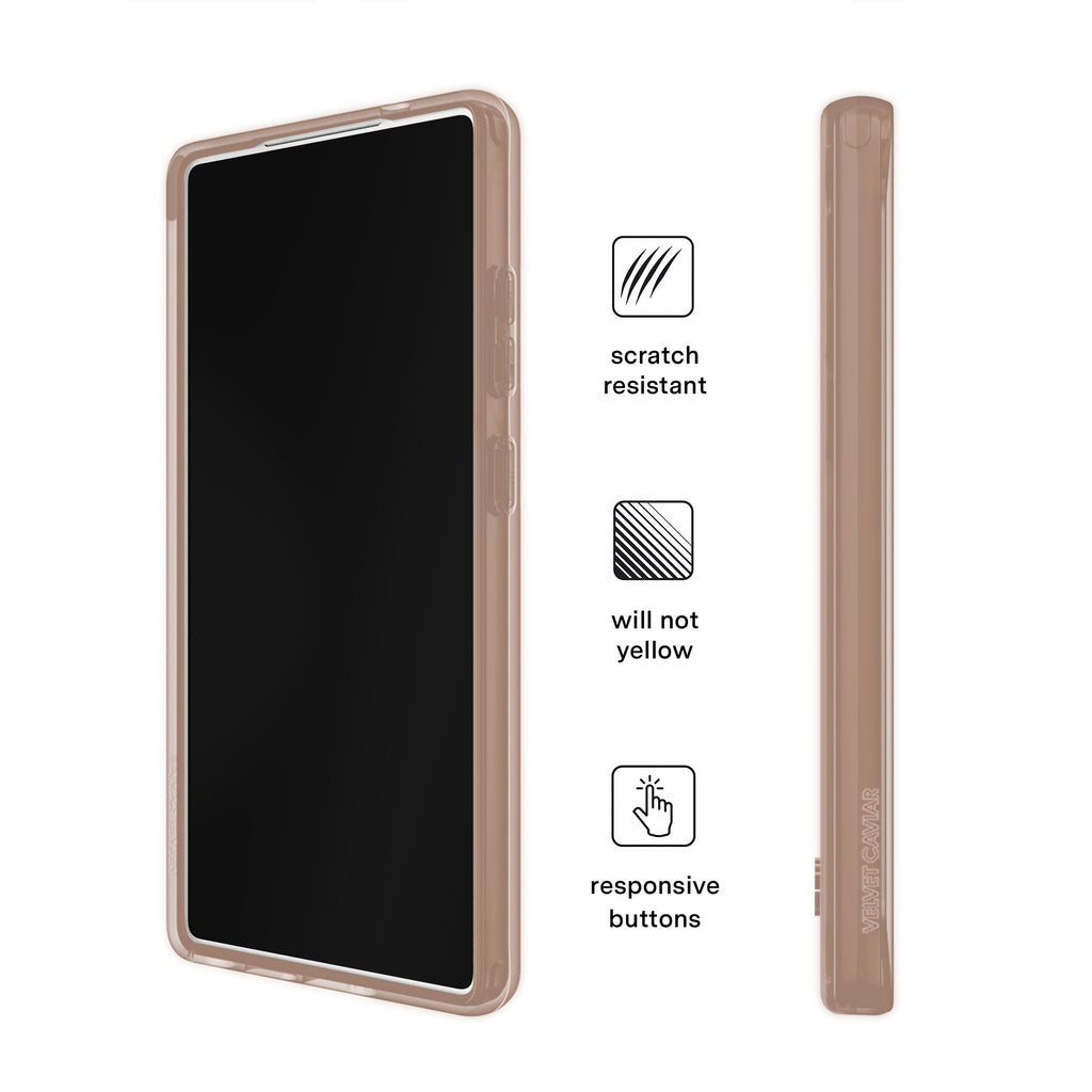 Cashmere Taupe Jelly Samsung Case