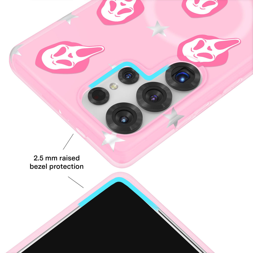 Ghost Face Call Me Pink Samsung Case