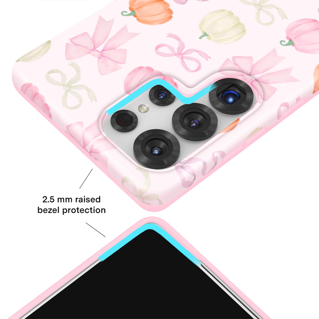 Pink Pumpkin Princess Samsung Case