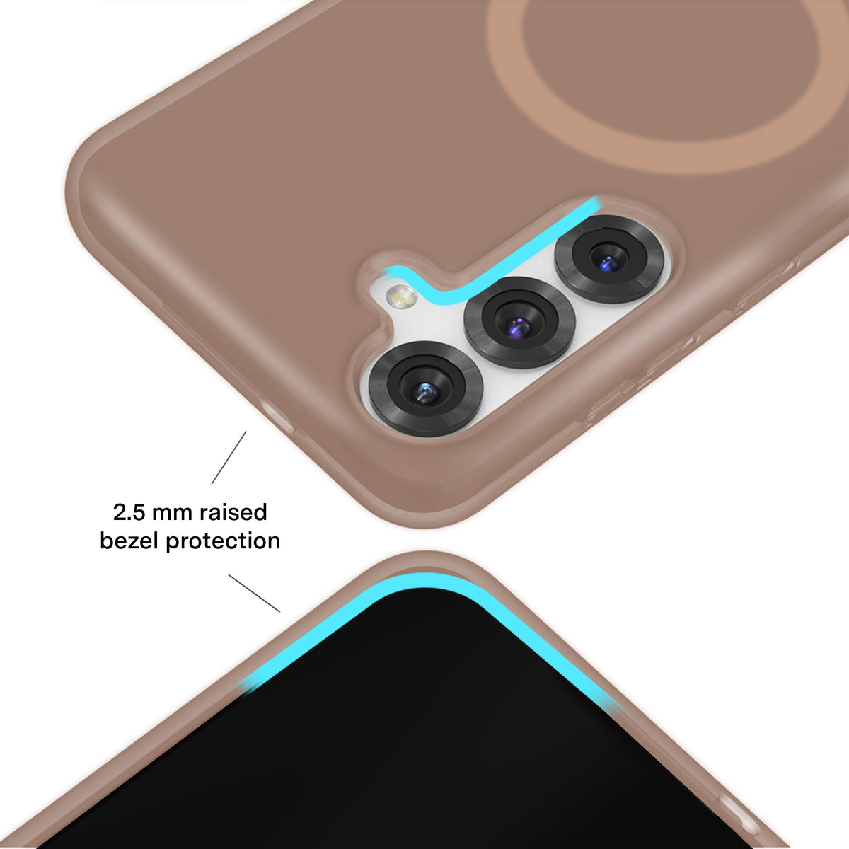 Cashmere Taupe Jelly Samsung Case