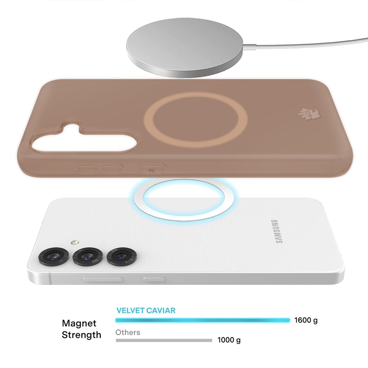 Cashmere Taupe Jelly Samsung Case