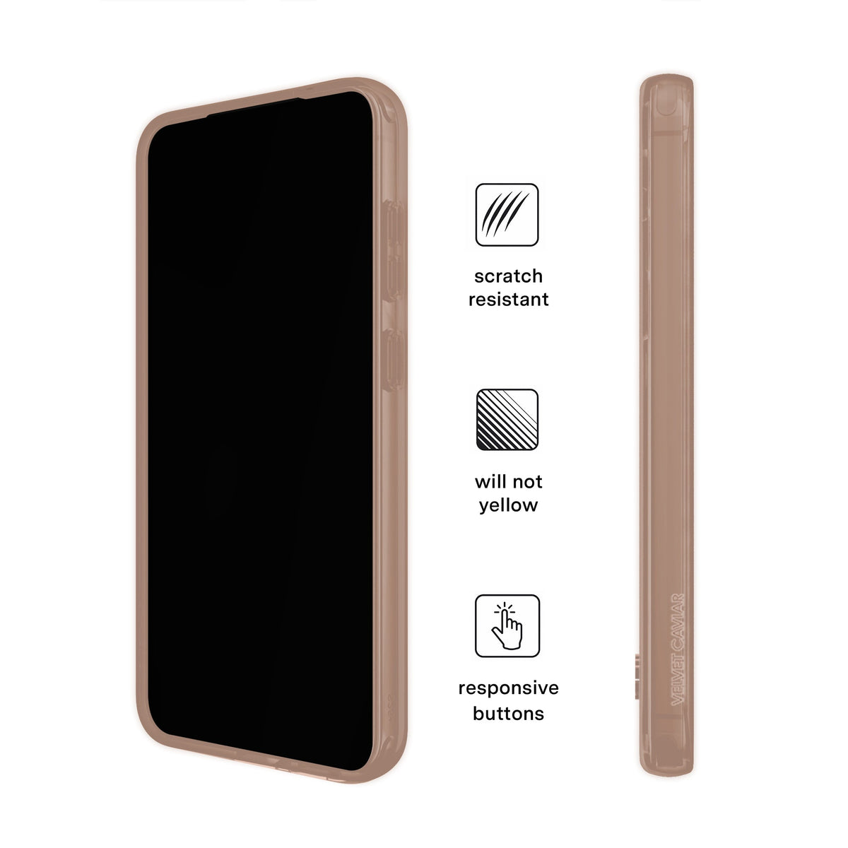 Cashmere Taupe Jelly Samsung Case