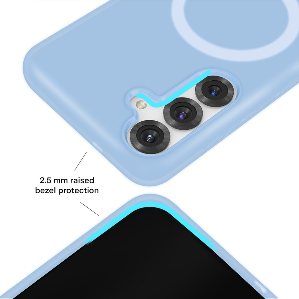 Glacier Blue Jelly Samsung Case