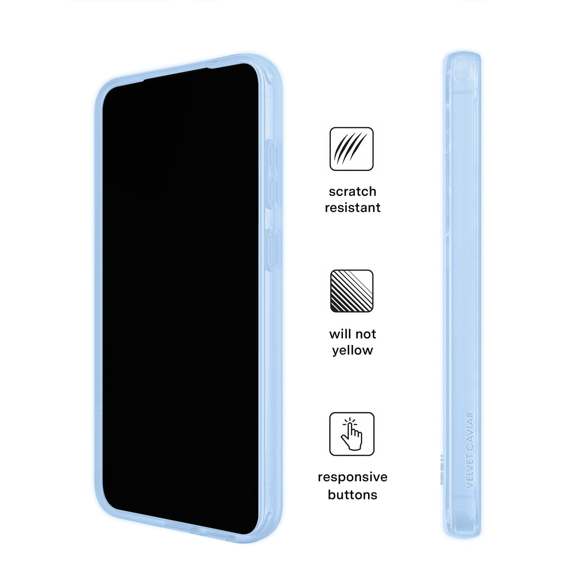 Glacier Blue Jelly Samsung Case