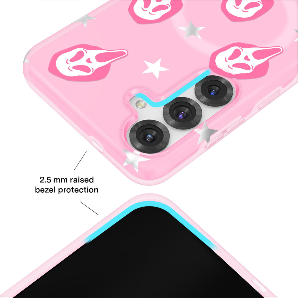 Ghost Face Call Me Pink Samsung Case