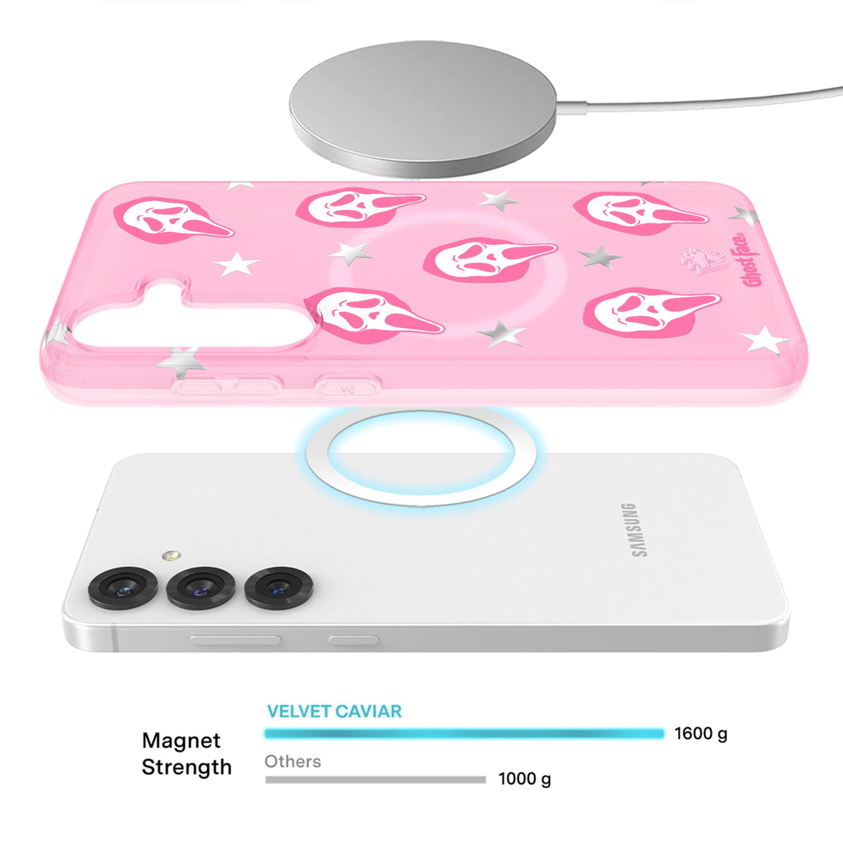 Ghost Face Call Me Pink Samsung Case