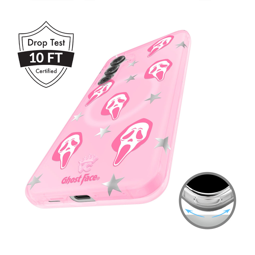 Ghost Face Call Me Pink Samsung Case